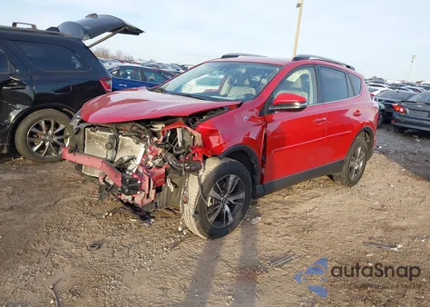 2017 Toyota Rav4 Xle from USA, damaged, VIN JTMRFREV0HJ158598